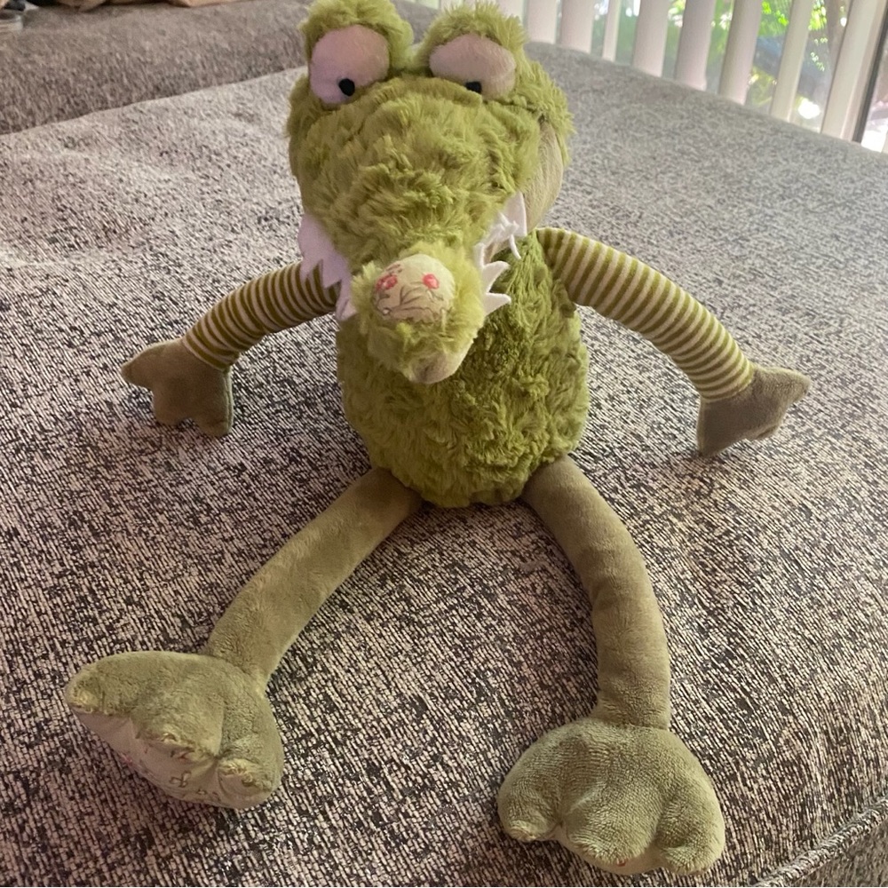 Mary Meyer Fab Fuzz Alligator Plush